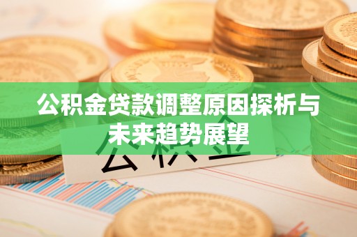 赤水公积金贷款调整原因探析与未来趋势展望