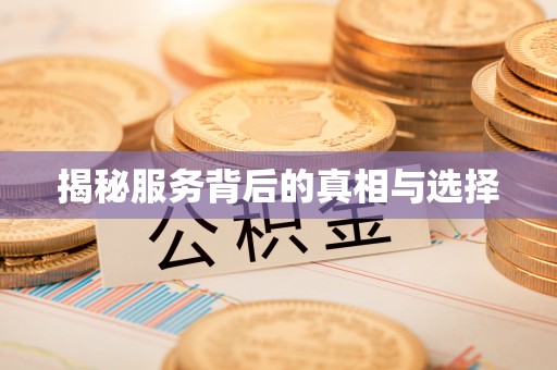 赤水揭秘服务背后的真相与选择