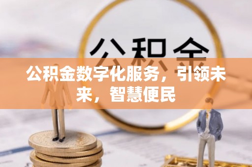 赤水公积金数字化服务，引领未来，智慧便民