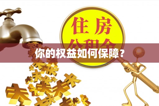 赤水你的权益如何保障？
