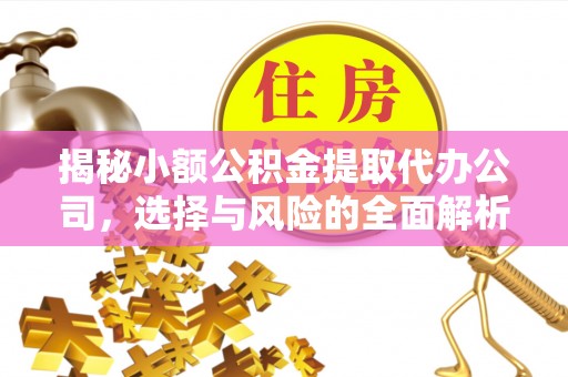 赤水揭秘小额公积金提取代办公司，选择与风险的全面解析