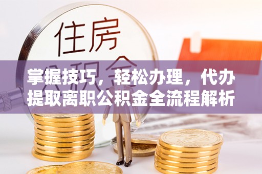 赤水掌握技巧，轻松办理，代办提取离职公积金全流程解析
