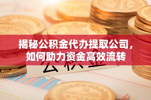 赤水揭秘公积金代办提取公司，如何助力资金高效流转