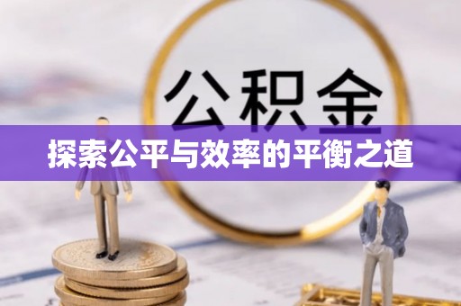 赤水探索公平与效率的平衡之道