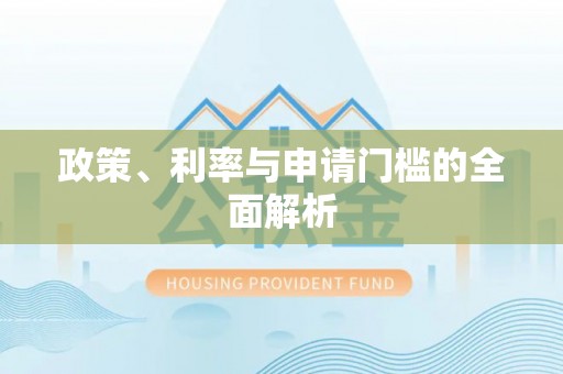 赤水政策、利率与申请门槛的全面解析