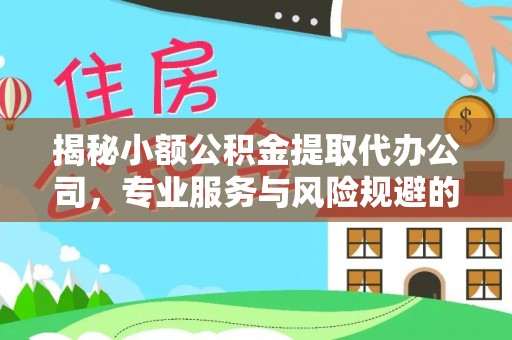 赤水揭秘小额公积金提取代办公司，专业服务与风险规避的平衡艺术