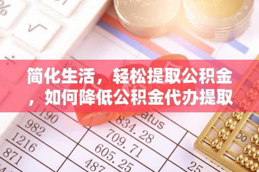 赤水简化生活，轻松提取公积金，如何降低公积金代办提取的费用？