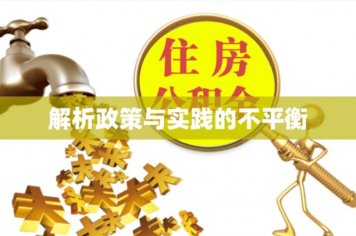 赤水解析政策与实践的不平衡