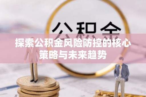 赤水探索公积金风险防控的核心策略与未来趋势