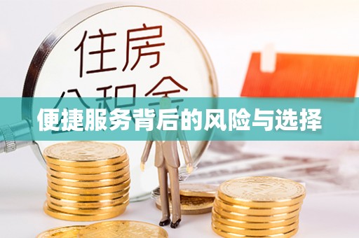 赤水便捷服务背后的风险与选择