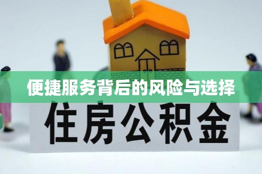 赤水便捷服务背后的风险与选择