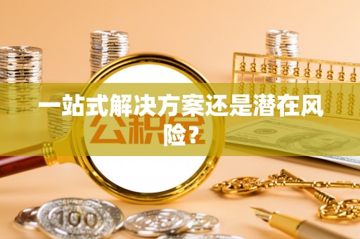 赤水一站式解决方案还是潜在风险？
