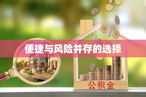 赤水便捷与风险并存的选择